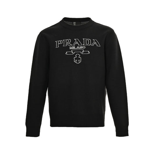 classic logo crew neck sweater