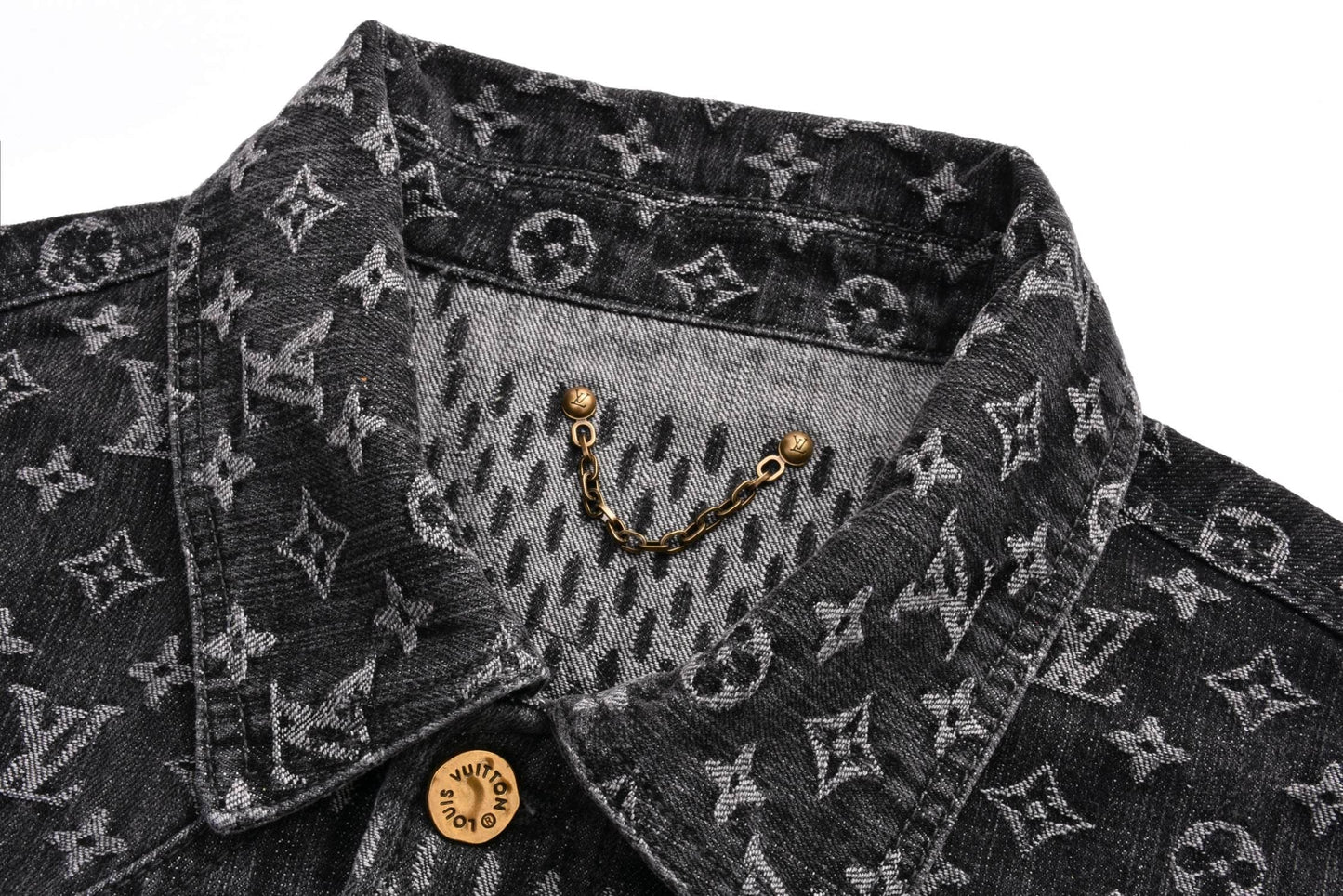 X NIGO Jacquard denim jacket