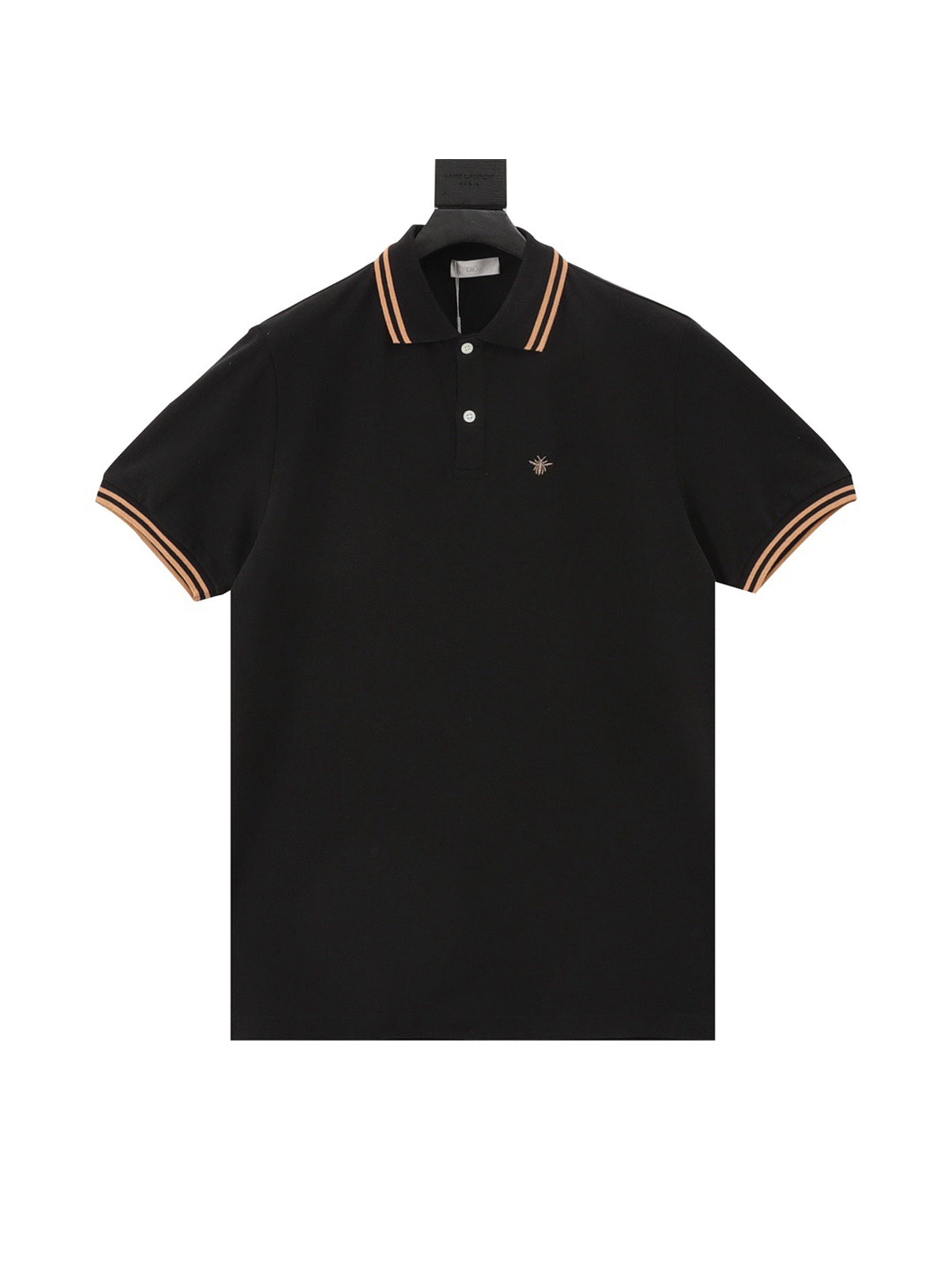 Bee embroidery polo