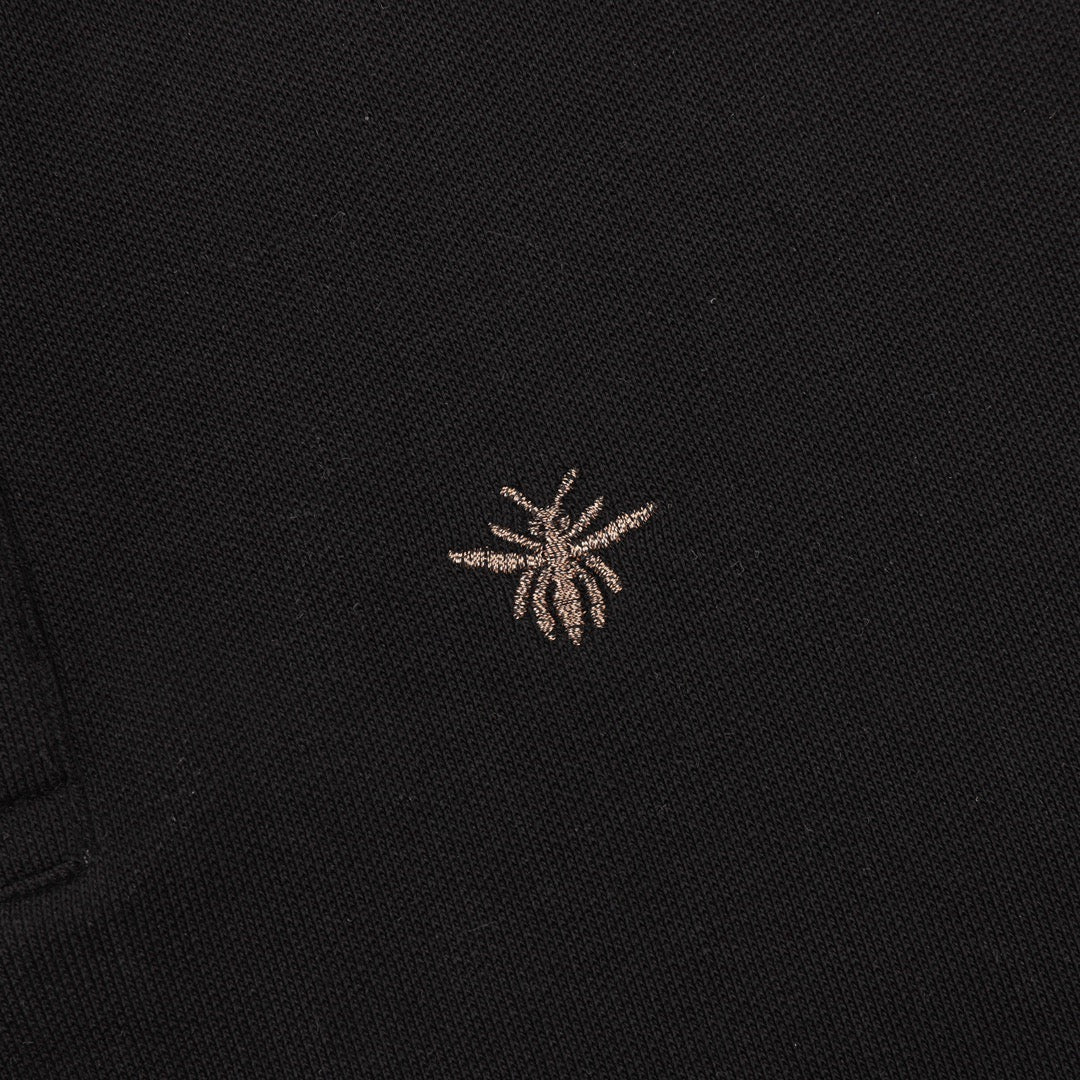 Bee embroidery polo