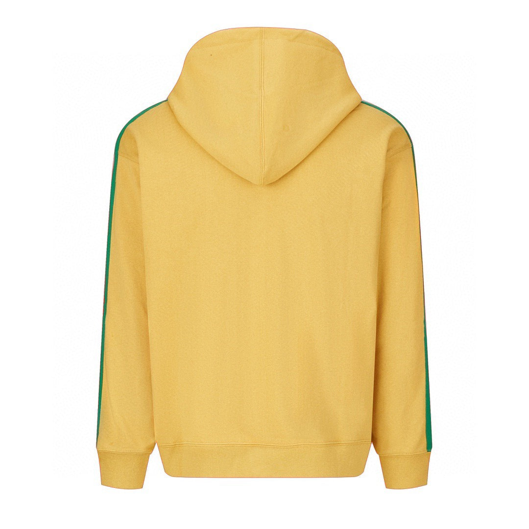 Web zip hooded sweatshirt